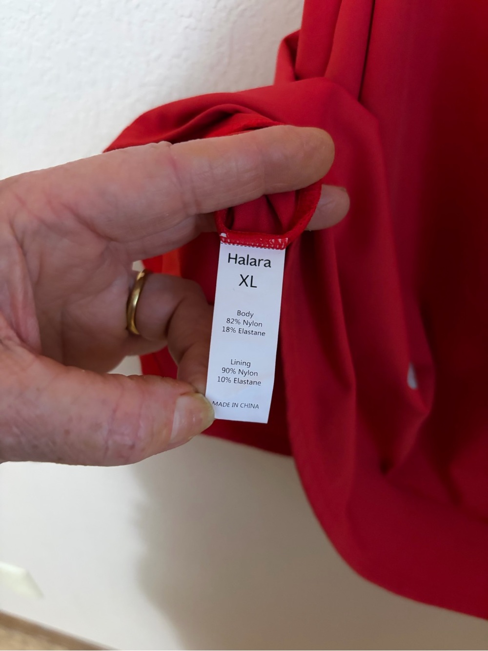 Halara Red Backless Twisted Dance Flare Dress XL | Easy Peezy Activewear - Picture 6 of 13